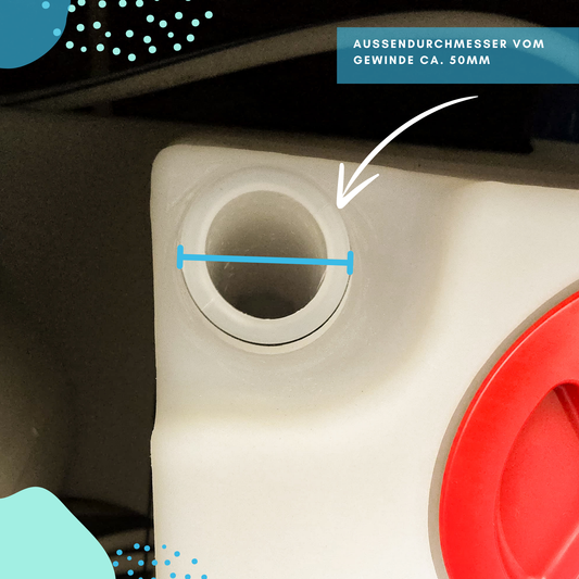 Belüftungsdeckel für Wassertank Wohnwagen