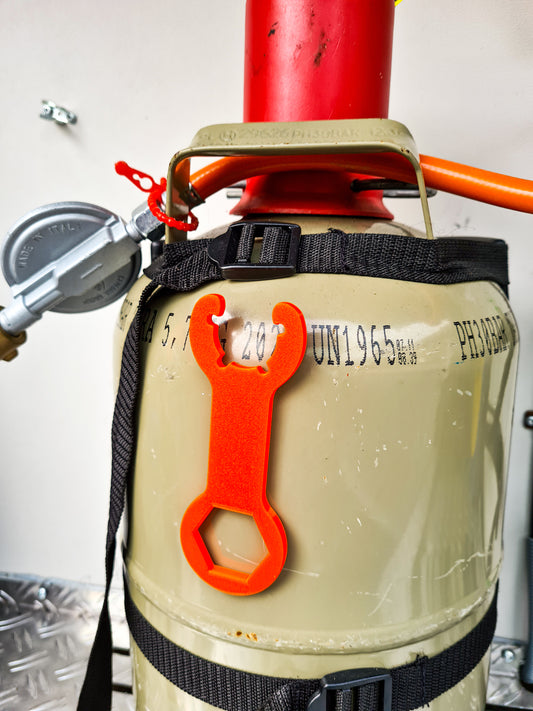 Magnetischer Gasflaschenschlüssel, Schlüssel für Gasflasche