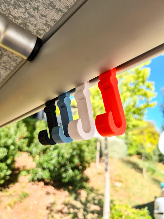 2x Haken mit Gelenk für Markise (Wigo Rolli)