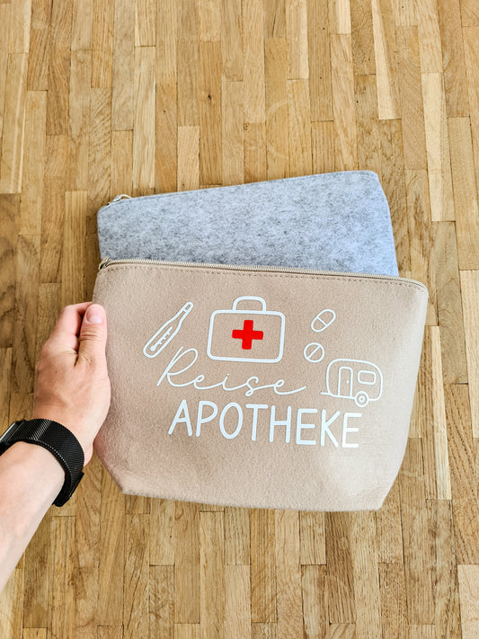 Filztasche "Reise Apotheke"