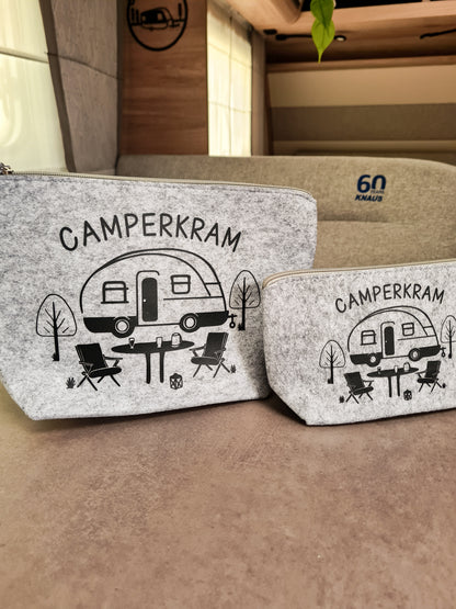 Filztasche "Camperkram"
