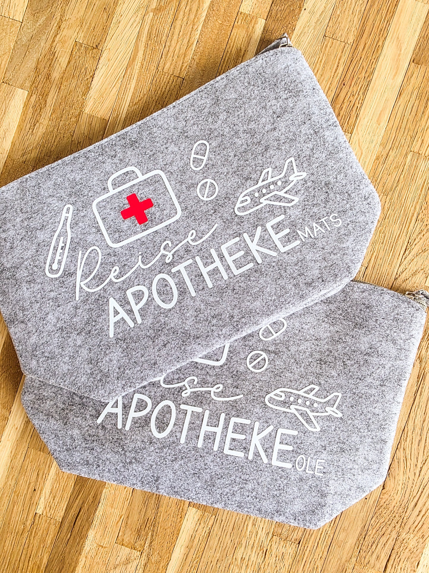 Filztasche "Reise Apotheke"