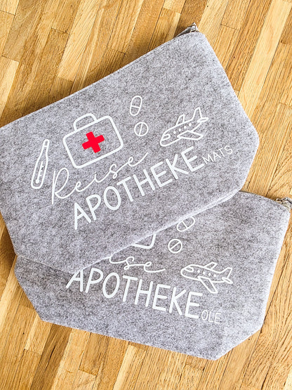 Filztasche "Reise Apotheke"