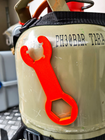 Magnetischer Gasflaschenschlüssel, Schlüssel für Gasflasche