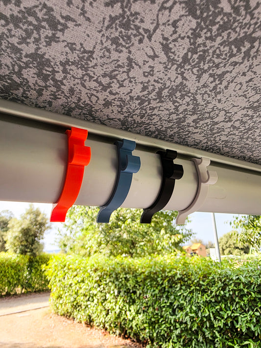 2x Clip-Haken für Markise (Wigo Rolli)