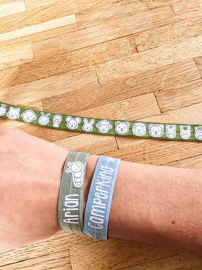 Notfall-Armband für Kinder – mit Telefonnummer & Namen