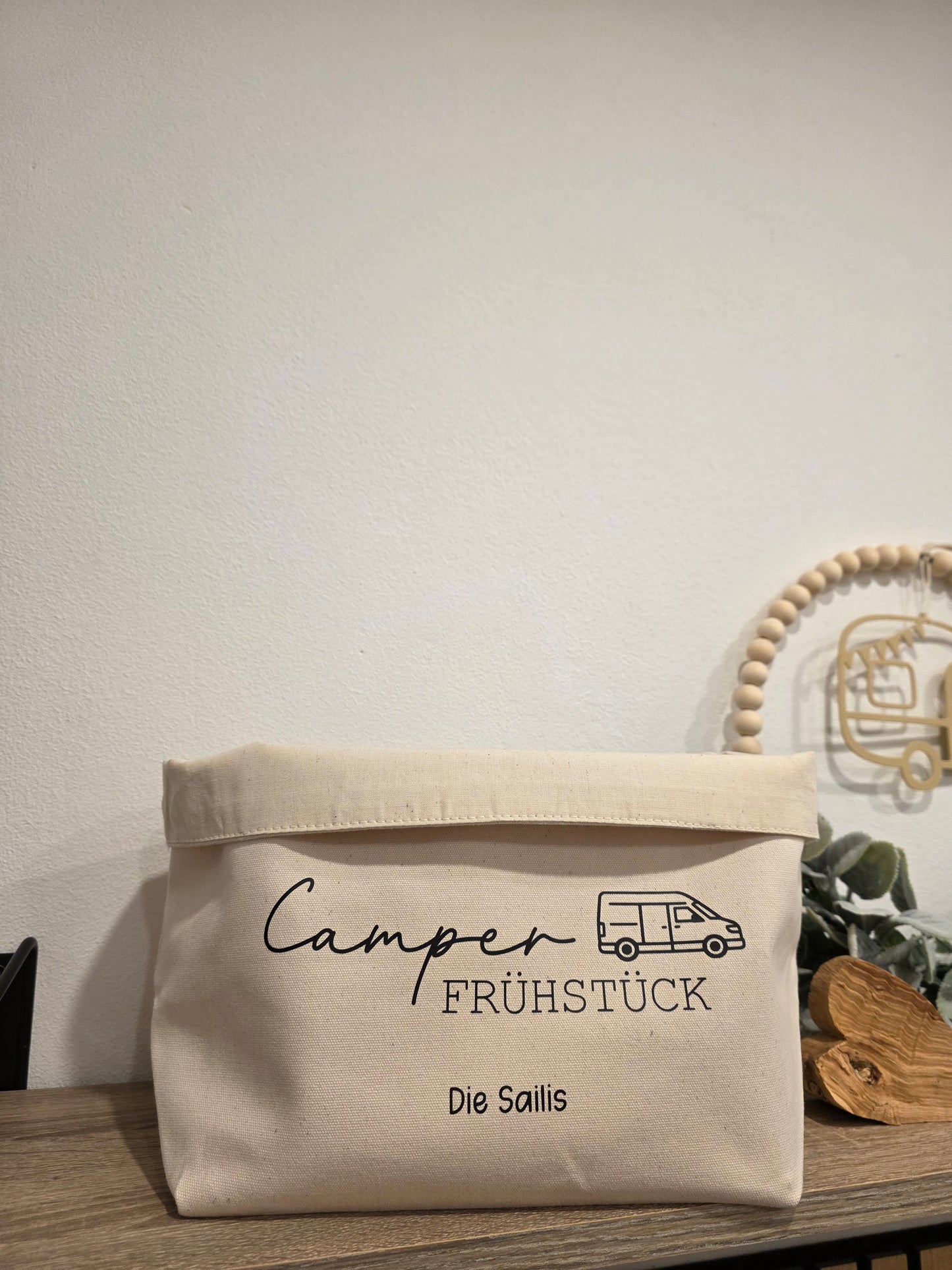 Brotkorb "Camper Frühstück"