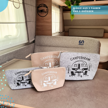 Filztasche "Camperkram"