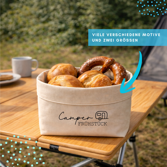 Brotkorb "Camper Frühstück"