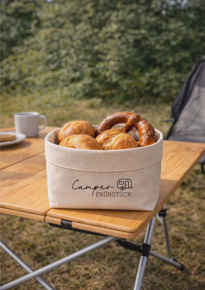 Brotkorb "Camper Frühstück"