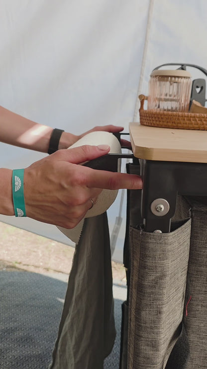 Küchenorganizer für Küchenrolle Camping-/Outdoorküche